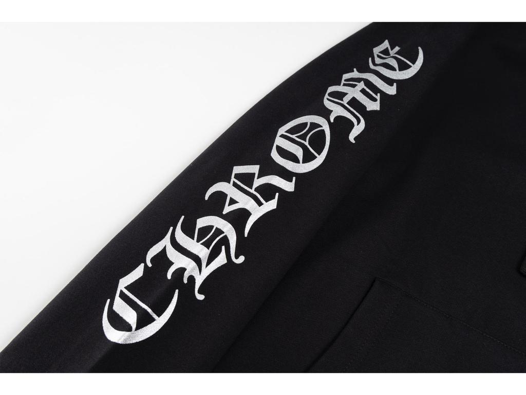 Модный Унисекс Худи с Принтом Хромированное Копыто Санскритский Крест