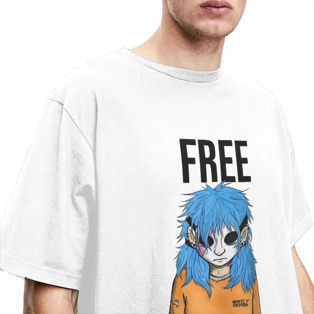 Novelty Free Sal Fisher Sally Face T Shirt Men Women's Pure Cotton Sallyface Tee Shirt Party Clothes