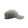 Spring and summer new trendy brand embroidered soft-top baseball cap women's literary and versatile plaid cap shows a small face