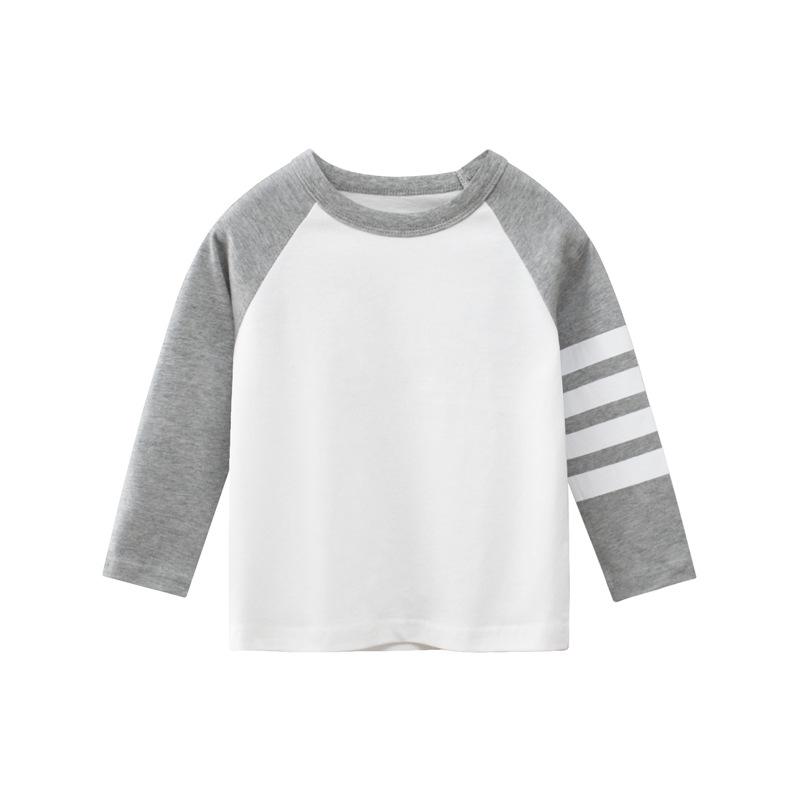 27kids Spring 2024 Children's Long-Sleeved T-Shirt Bottoming Shirt for Babies