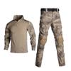 Костюм с камуфляжным принтом для мужчин и женщин, рубашка с длинным рукавом, комплект одежды с лягушкой для мужчин, комплекты из 2 шт.