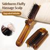 Anti Static Sideburns Fluffy Comb Straight Curly Dual Purpose Massage Comb New Hairdressing Tool