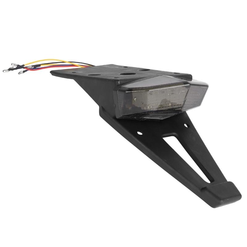 Светодиодный задний фонарь для мотоцикла со встроенными поворотниками Водонепроницаемый светодиодный задний фонарь Лампа высокой видимости для автомобилей