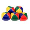 Samcos Beanbag Juggling Set of Colorful Juggling Toy for Practice and Sandball Set Balls, 5, Balls, Beginners,