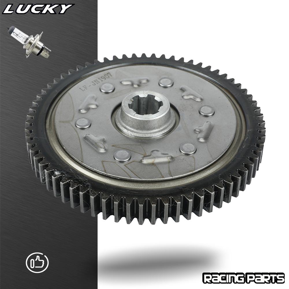 Motorcycle 67T 18T Clutch Primary Gear Assy For Lifan 125cc Manual Clutch 125 Horizontal Kick Starter Engines Dirt Pit Bike Part