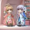 Cardcaptor Новая Сакура Q Версия Сакура Кимоно Милые Модные Аниме Фигурки GK Статуя Коллекционная Украшение для Комнаты Девочки Праздничные Подарки