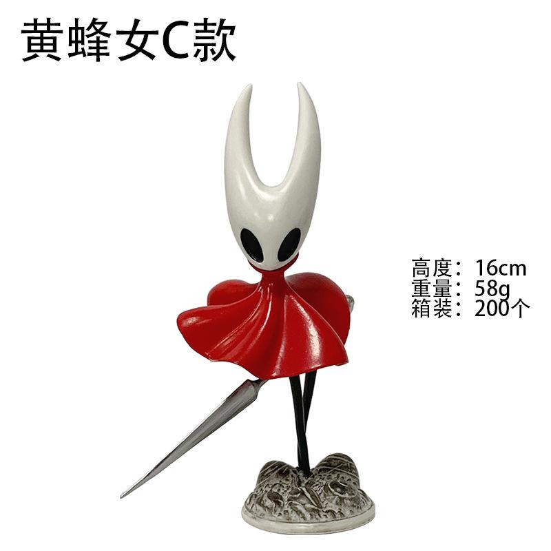 Hollow Knight Боевая версия Фигурки Рыцарь Шершень Квиррел Червь Коллекционная модель Настольное украшение Для фанатов игры