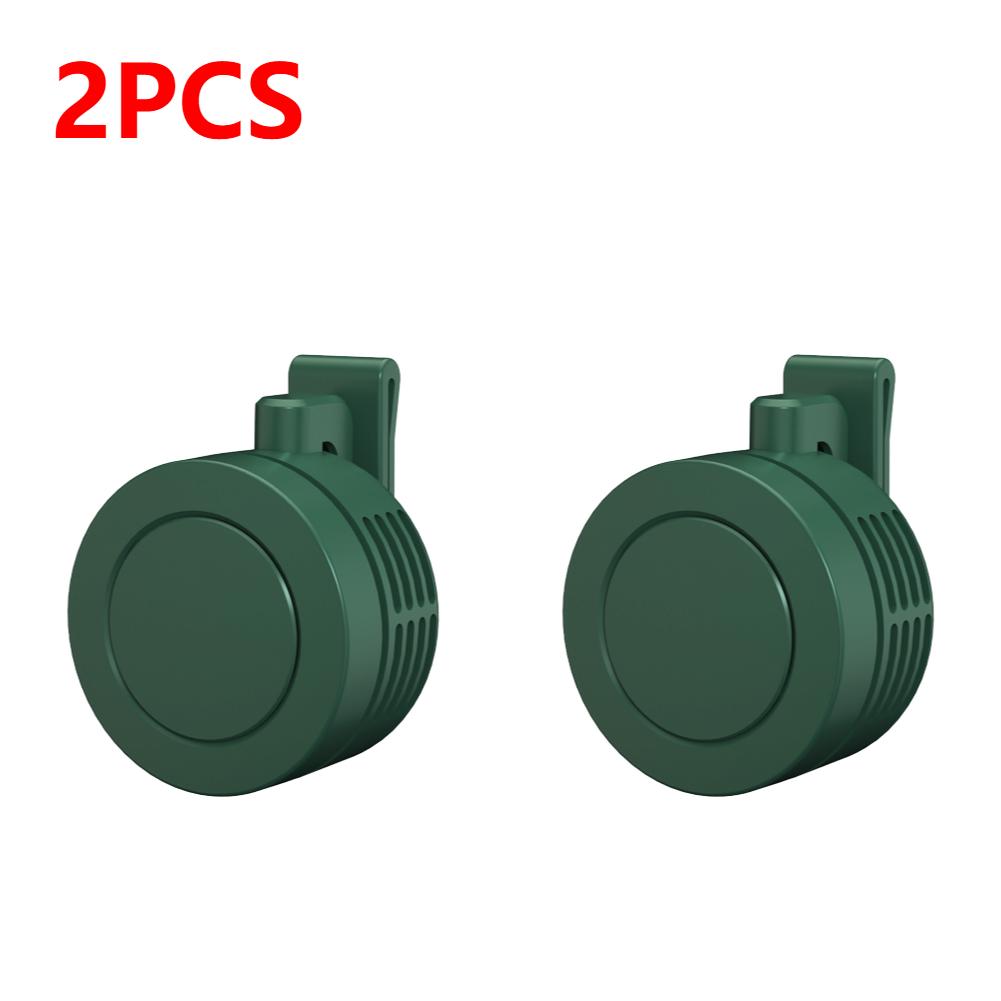 1/2 шт. Мини-вентилятор с клипсой 3 скорости ветра Портативные вентиляторы с клипсой на пояс Безлопастной персональный вентилятор для тела 900 мАч Беспроводные электрические циркуляторы воздуха