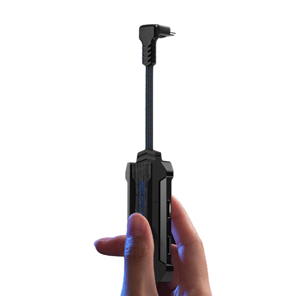 Переходник-донгл 3 в 1 USB Type C на разъем Aux для наушников со стерео звучанием с быстрой зарядкой PD 60 Вт