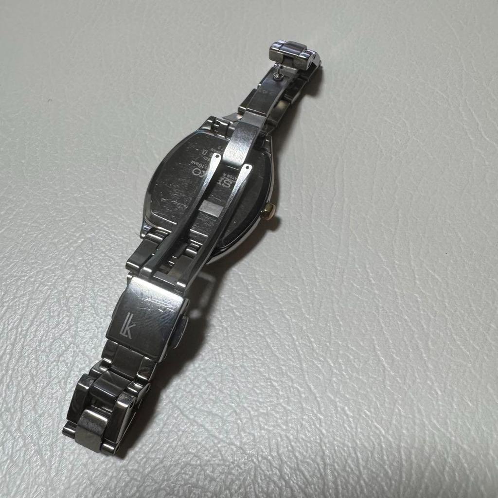 [USED] SEIKO Lucia Shell Dial V137-0CD0 Solar Women's Watch