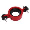 Driveshaft Center Support Bearing Carrier Aluminum Alloy Rubber Replacement for WK2 Grand Cherokee 2011+ Red