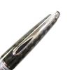 Great MONTBLANC Ballpoint pen Meisterstück Solitaire Carbon Steel Classic 163 Used