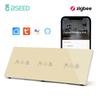 BSEED Zigbee Smart Touch Blinds Switch Electric Wall Roller Shutter Switch Tuya Smart Life APP Google Home Alexa Voice Control