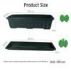 KEYSHEEL Rectangular Balcony Vegetable Planter