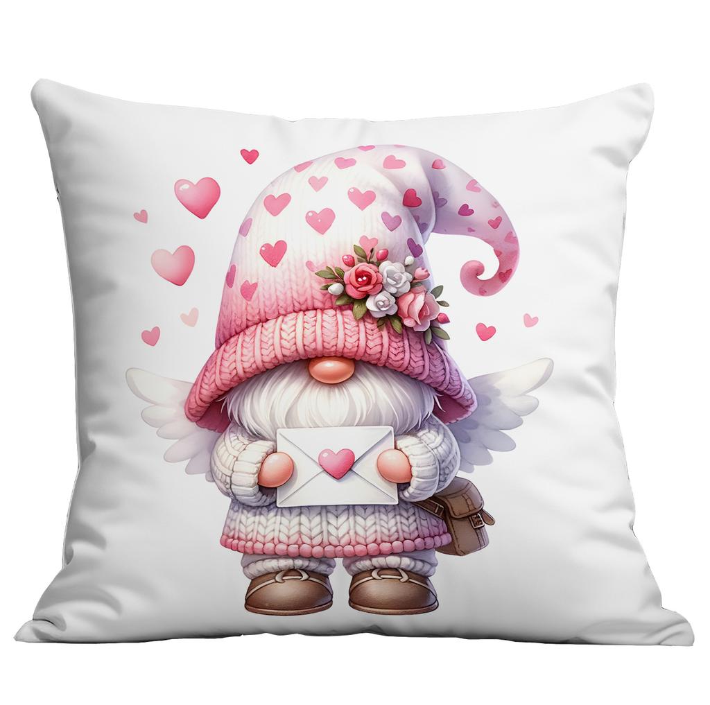 Новая подушка-пуш к Дню святого Валентина, милый Купидон, розовая наволочка для подушки-пуш, домашняя наволочка для подушки-пуш