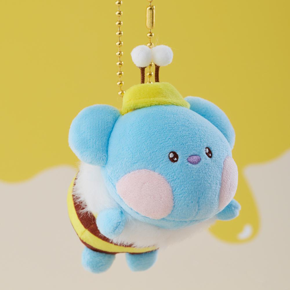BT21 Коя Мини Мини Пчела Мини Плюшевый Брелок