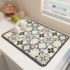 Diatom Mud Absorbent Kitchen Counter Pad - Insulating and Quick-Drying for Bowls & Cups