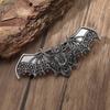Viking Gothic Bat Moon Hair Clip - Retro Norwegian Party Jewelry
