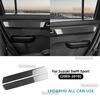 Real Soft Carbon Fiber Sticker Front Rear Door Trim Strips For Suzuki Swift Sport 2005 2006 2007 2008 2009 2010 Car Accessories