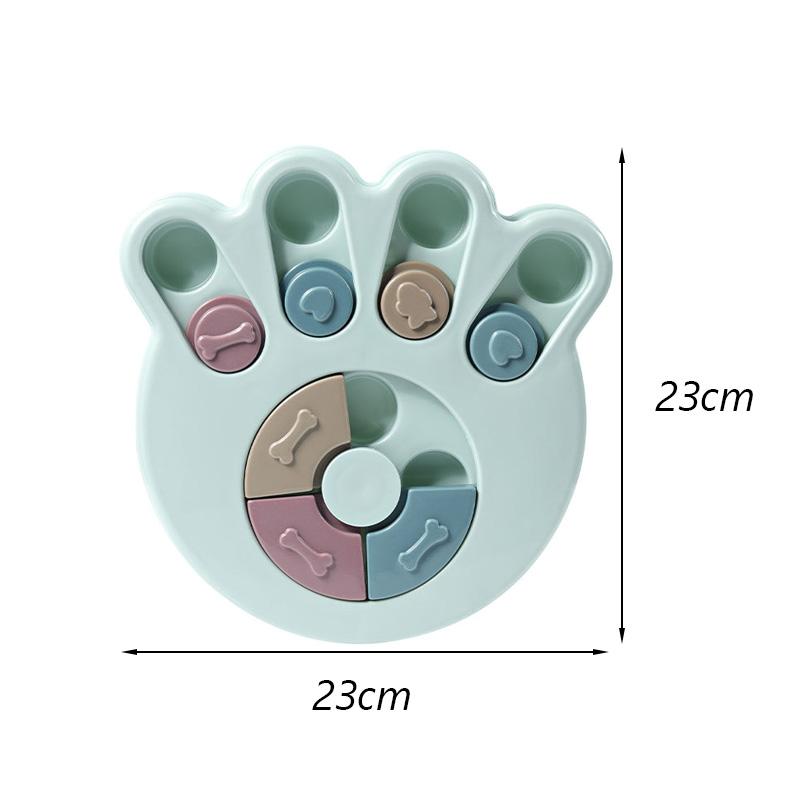 Interactive Cat Dog Puzzle Toy Slow Food Bowls for Cats Small Dogs Kitten Pet Training Toys Improve IQ Game Juguetes Para Gatos