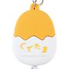 Брелок-катушка Sanrio Gudetama Key Mascot GUDETAMA 15 xx Персонаж 169463 В форме лица 4.3 1.8 см