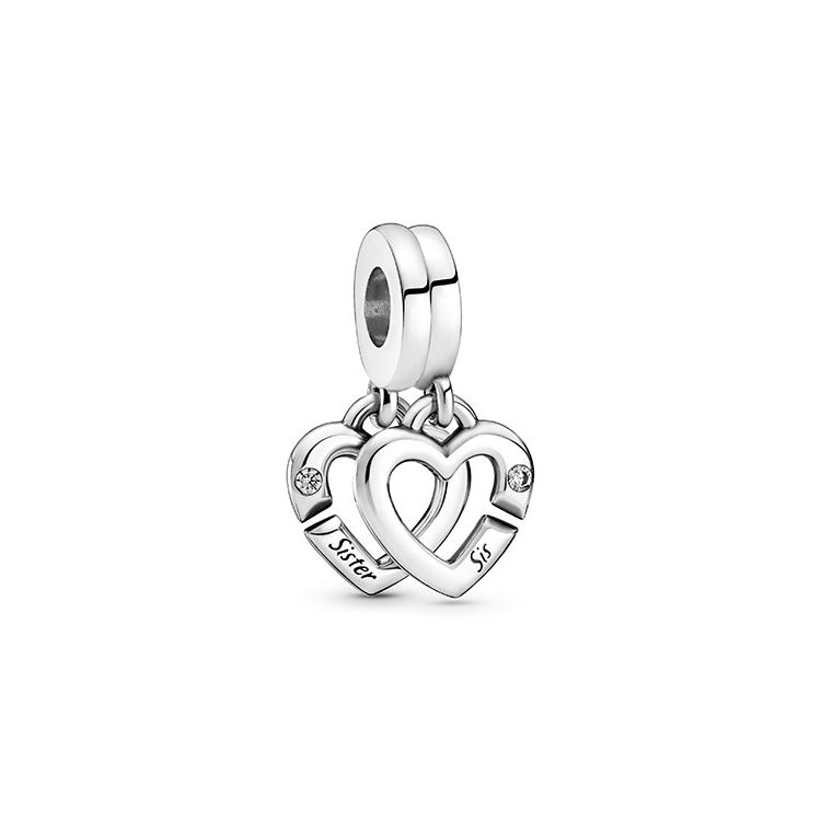 Pandora Подвеска-буква Сердце Унисекс Подвеска Серебро 799538C01