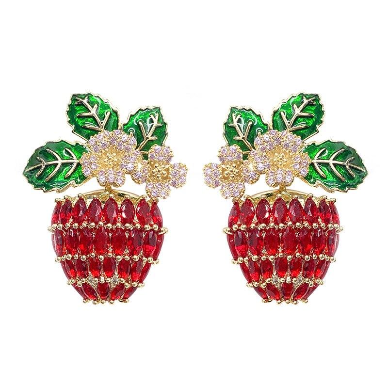 Брендовые ювелирные изделия для женщин, новые модные свадебные серьги с цветами, серебряные иглы, микро-паве, серьги-подвески с кубическим цирконием