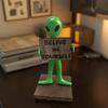 Yousheng Alien Ornament Engraved Alien Decoration Desktop Ornament with Fine Engraving Design Bedroom Office Decor