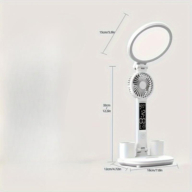 Eye Protection Desk Lamp Led Primary School Student Study Dormitory Charging Reading Desk Folding Smart Touch Bedroom Bed