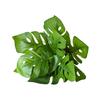 Imitation Plants Realistic No-Watering Plastic Unique Flower Arrangement Artificial Leaves Wedding Decor