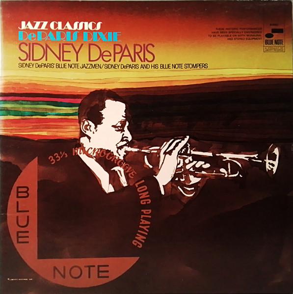 Виниловая пластинка SIDNEY DE PARIS Deparis Dixie B6501 BLUE NOTE 1969 US Jazz Б/у