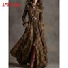 Vintage Plaid Long Sleeve Dress With Pockets For Autumn Fashion Enthusiasts