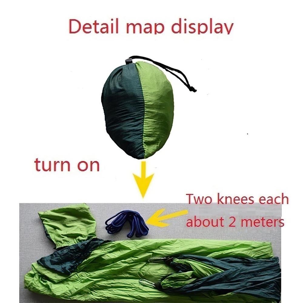 Goture Спорт Путешествия Кемпинг Гамак Гамак Дуян Дуян Двойной Открытый Портативный Гамак