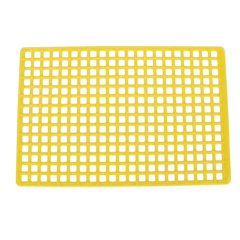 Simulation Rubber Window Baggage Luggage Net Accessory for Axial for RC Crawler Car Yellow