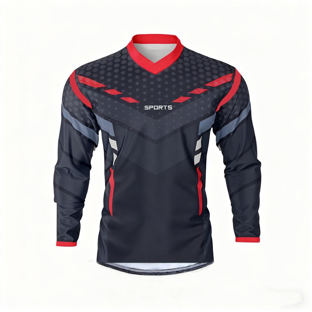 SPORT Speed Surrender Дышащая Быстросохнущая Внедорожная Мотоциклетная Одежда Мужская Женская Длинная Футболка Горный Велосипед Снаряжение Футболка