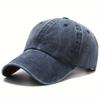 Men Women Unisex Baseball Cap Adjustable Solid Color Casual Hat Stretchy Fabric for Sports Secure Drawstring Closure Dad Hat