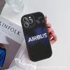 Чехол для телефона с логотипом A-Airbus для IPhone 16 15 14 13 12 11 Pro Max Plus, противоударный кожаный чехол