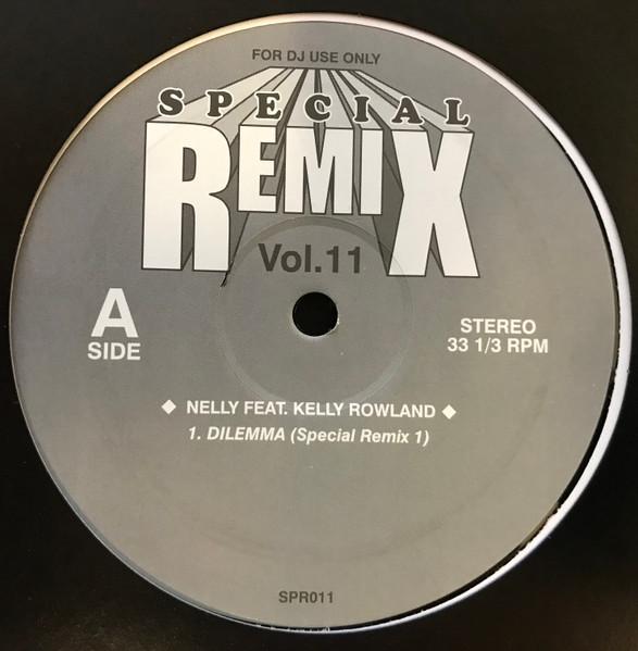 12-дюймовая пластинка NELLY KELLY ROWLAND Dilemma Special Remix Vol.11 SPR011 Special Remix Rap HipHopRB Б/у