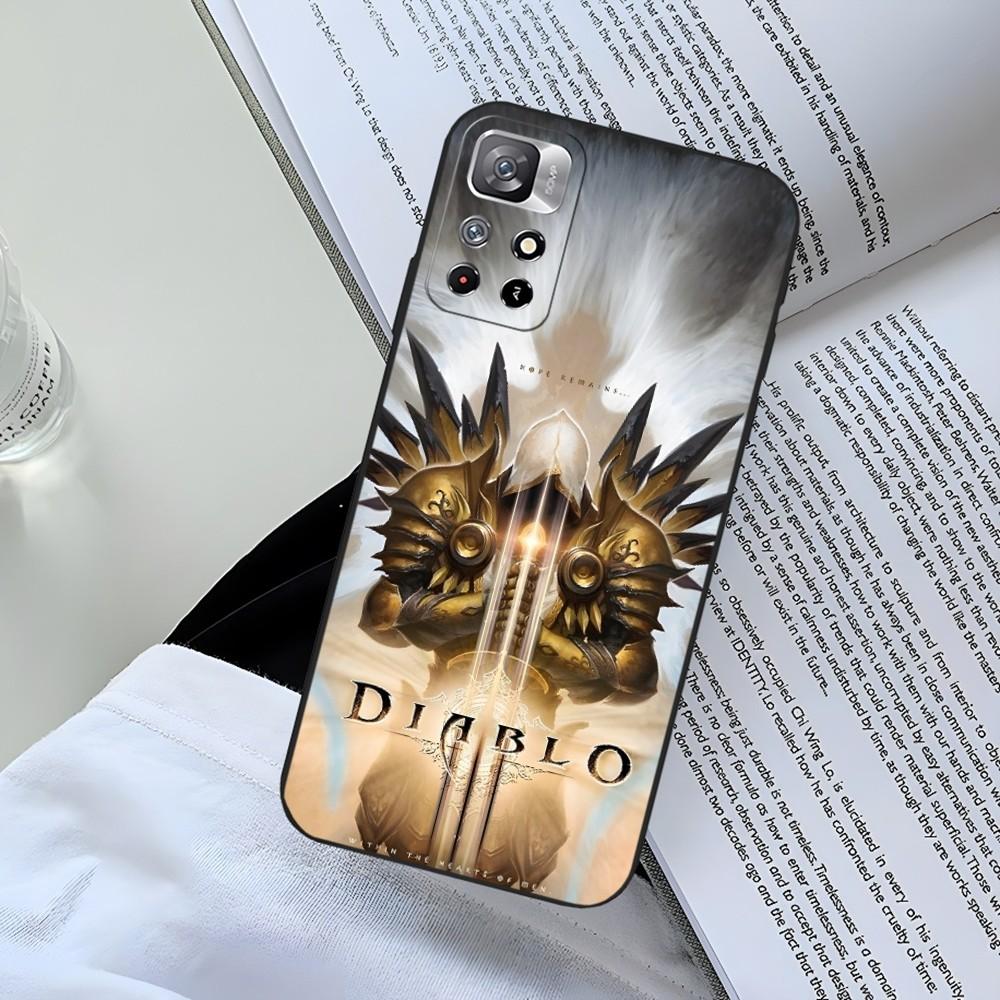 Горячая игра Diablo Чехол для телефона для Xiaomi Redmi Note 14 13 12 11 9 Ultra 10 Lite Poco F4 F5 X5 Pro Plus Чехол