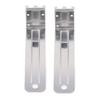 2PCS Инструменты для сайдинга Измеритель перекрытия Точный углеродистая сталь Простой в использовании Инструмент для установки сайдинга для