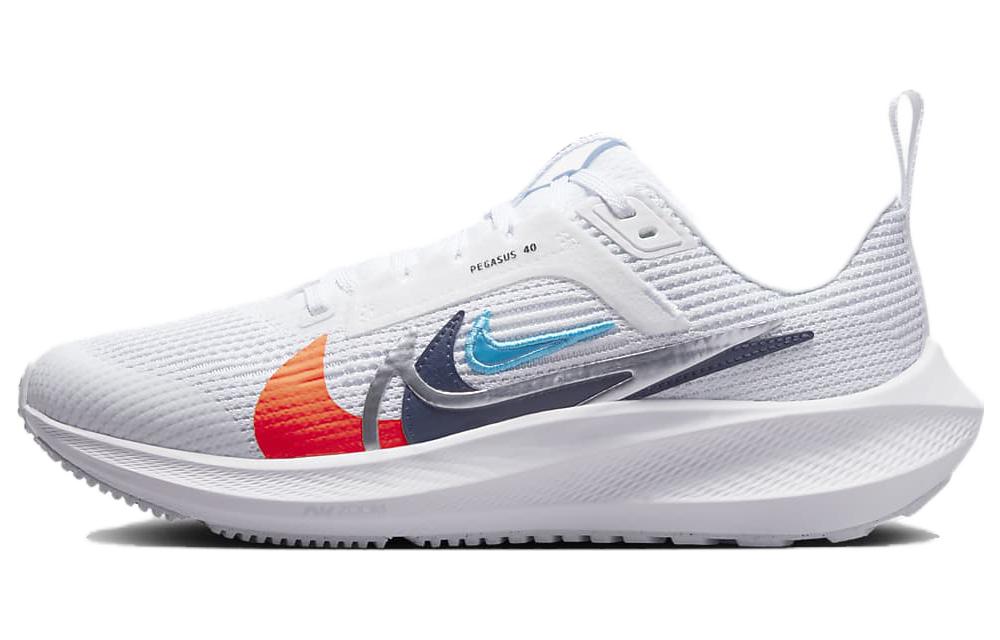 Nike Air Zoom Pegasus 40 Удобные, Нескользящие, Износостойкие, Дышащие Низкие Детские Беговые Кроссовки FB8866-100