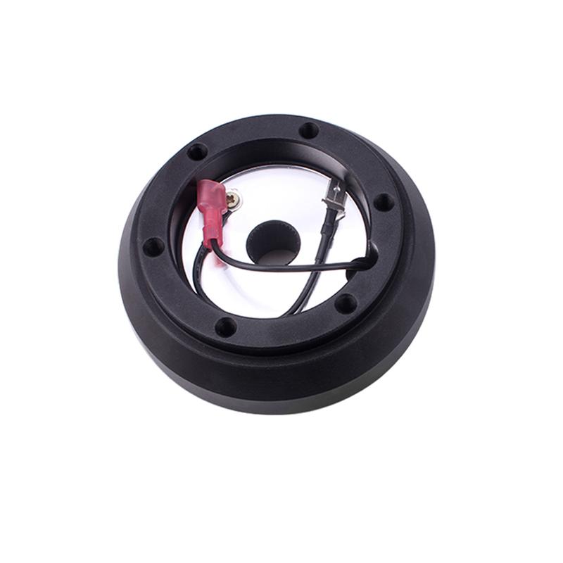 MUGE-Car Racing Steering Wheel Hub Black Short Steering Wheel Short Hub Adapter For for Mazda Miata RX7 RX8 Genesis QR011