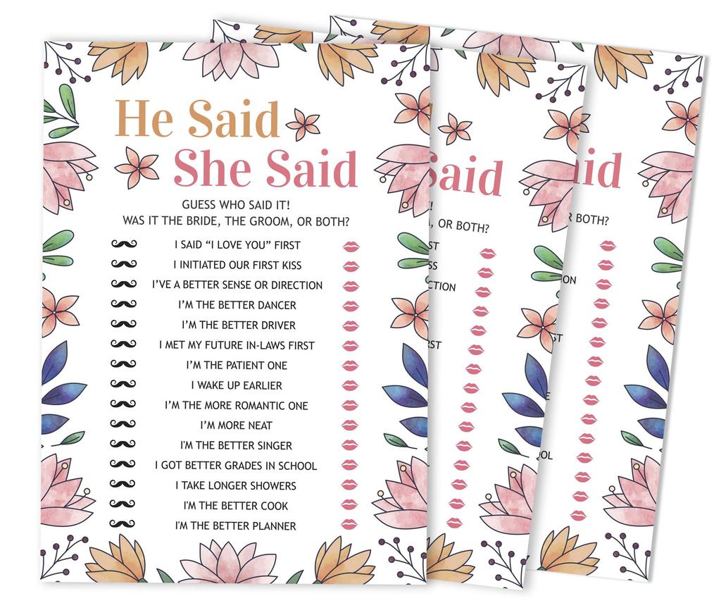 Inkdotpot Свадебный душ, девичник, вечеринка, пустые квадраты, заполнение, идеи подарков