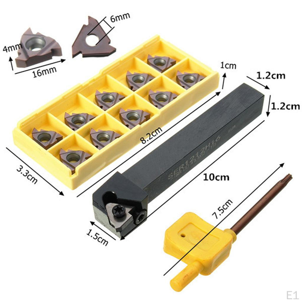 Токарный станок с ЧПУ Держатель токарного инструмента Вставки Borning Ключ