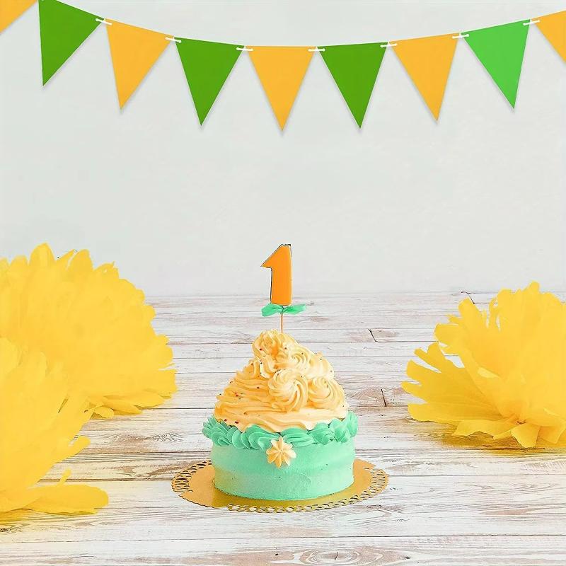 20/30 DIY wooden triangle banner, blank wood chip hanging, suitable for home, Halloween and Christmas crafts