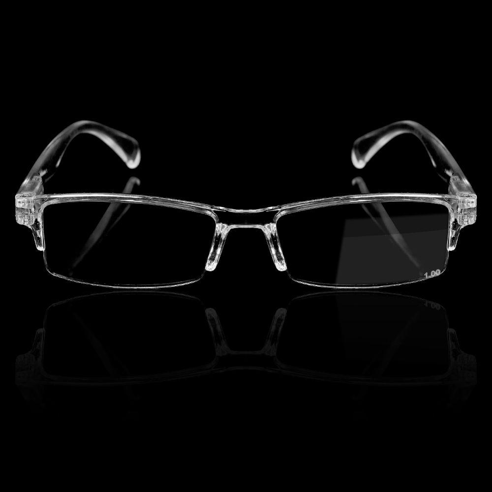 Reading Glasses Women Men Transparent Presbyopic Eyeglasses Frames Computer Gaming Anti Blue -Ray Optical Frame +1 .0 ~ +4 .0