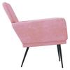 Armchair Pink 62x79x79 cm Velvet