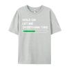 Family Short Sleeve Tops Tees Summer O Neck 100 Cotton Unisexs Tshirts Hold On Let Me Overthink Family Tees Classic