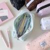 Pencil Pouch Korean Style Pen Bag Large Capacity Cloth Stationery Bag Y2k Dots Pencil Case  Office