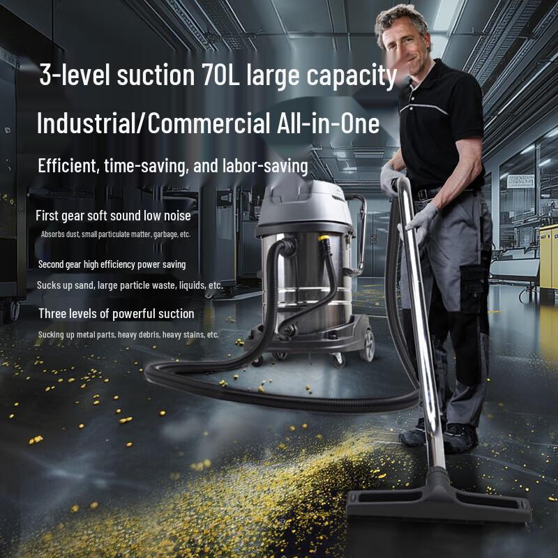 Karcher NT 70/3 Commercial Wet & Dry Vacuum Cleaner